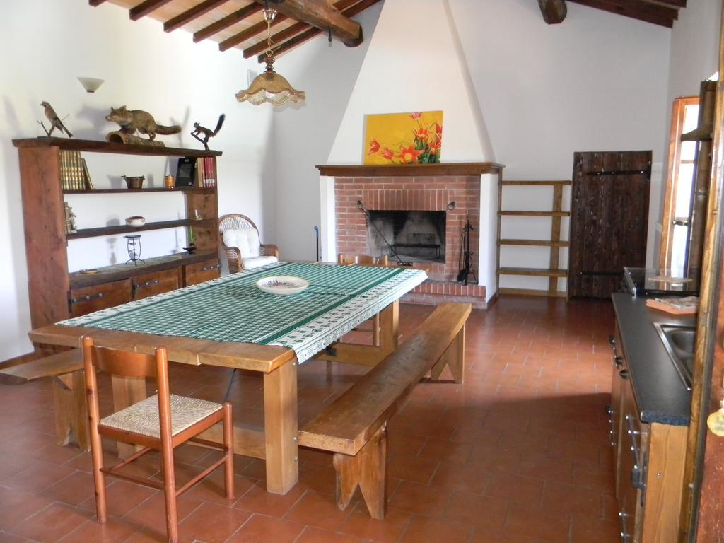 Agriturismo Podere La Selva Villa Serre Di Rapolano Værelse billede